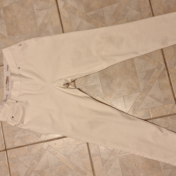 Q women's Luxe denim stretch leggings jeans size L/G (14-16)  EUC - Picture 1 of 7